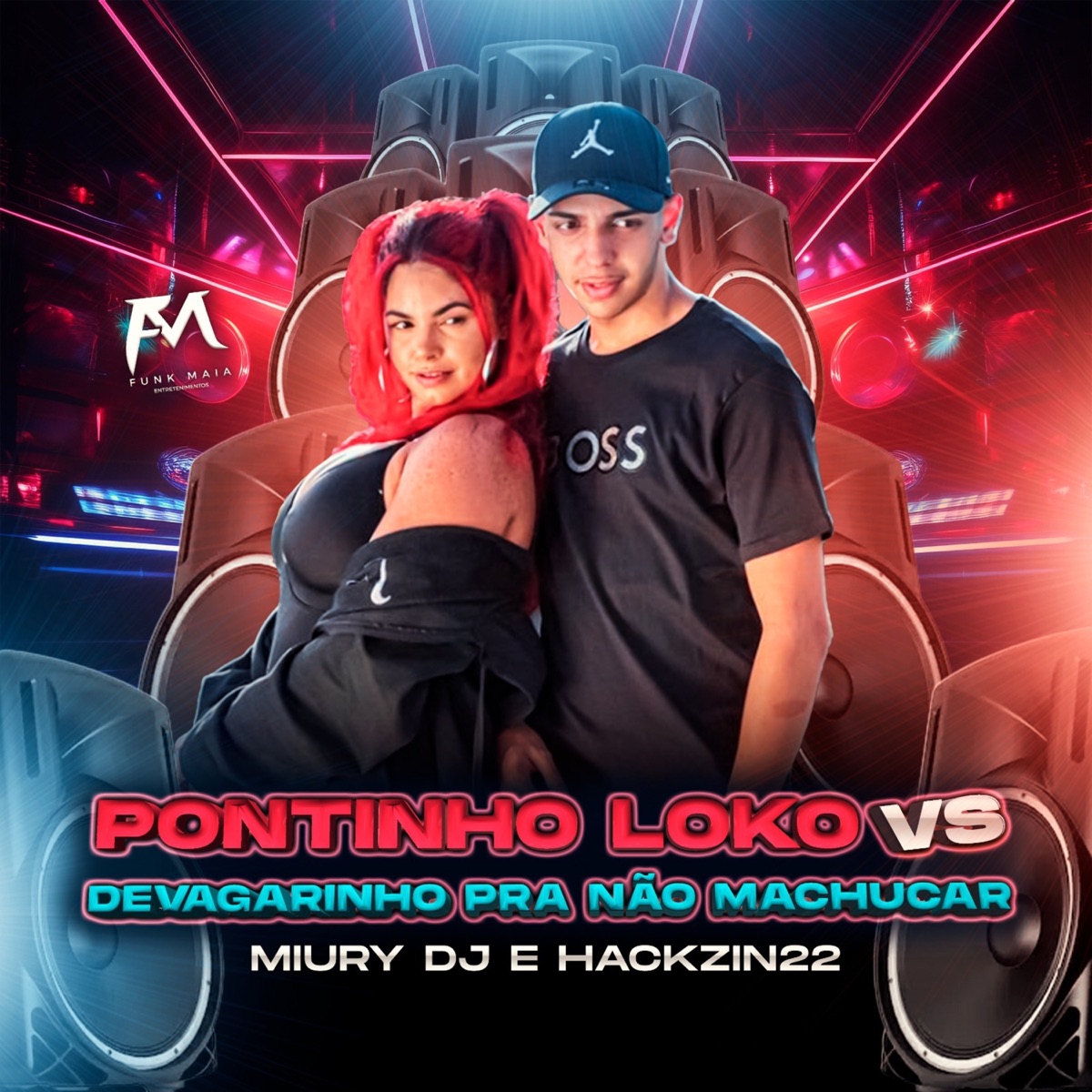 Pontinho Loko Vs Devagarinho pra Não Machucar - Single by Miury Dj & HACKZIN22 album cover