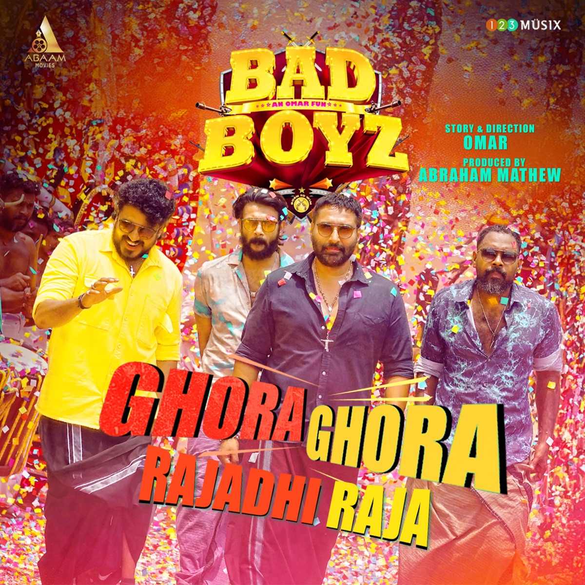Ghora Ghora Rajadhi Raja (From "Bad Boyz") - Single by William Francis, Vineeth Sreenivasan, Pranavam Sasi & B. K. Harinarayanan album cover