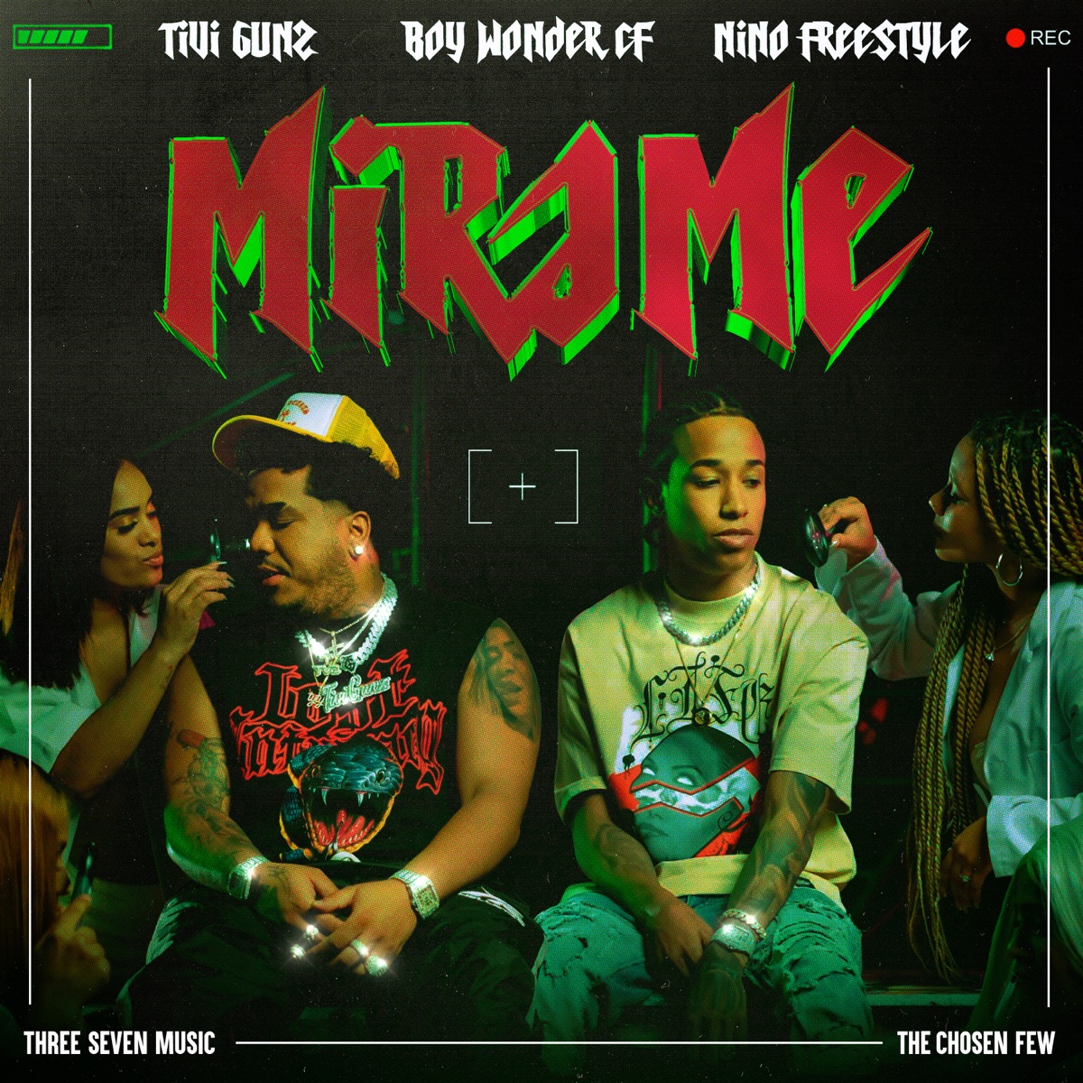 Mírame (feat. Three Seven Music & The Chosen Few) - Single by Boy Wonder CF, Tivi Gunz & Nino Freestyle album cover