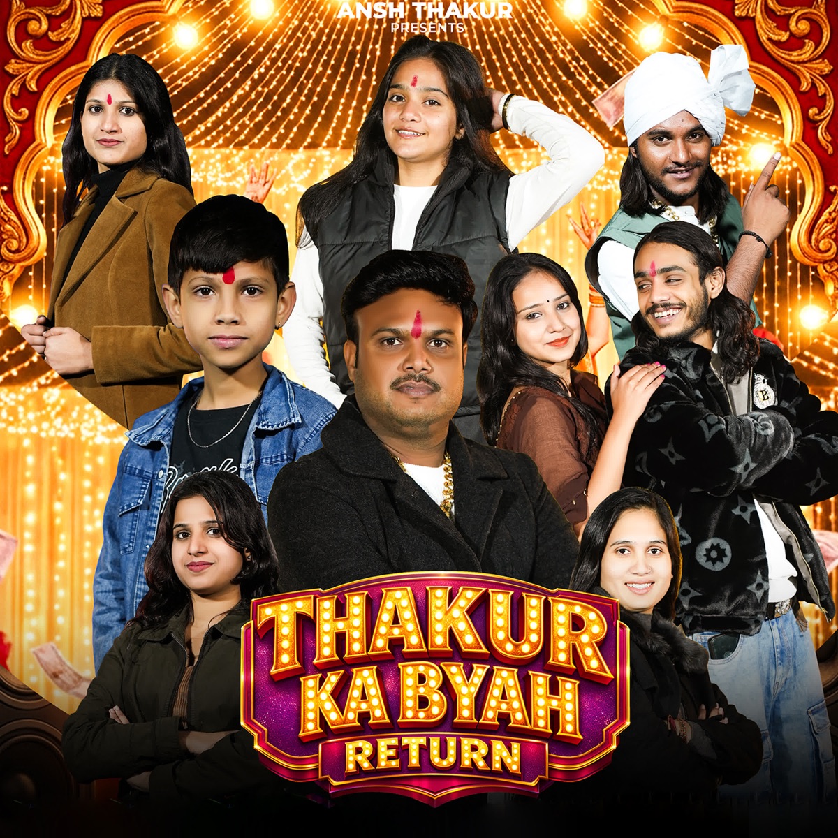 Thakur Ka Byah Return - Single by Jeetu Raghav, Ankit Pabla & Jaiveer Thakur album cover