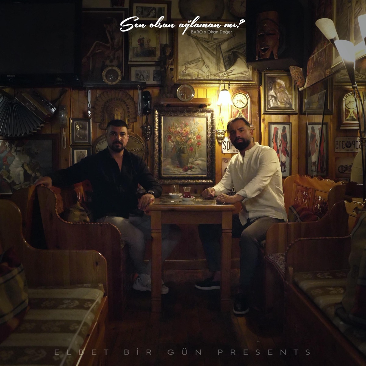 SEN OLSAN AĞLAMAN MI? (feat. Okan Değer) - Single by BARO album cover