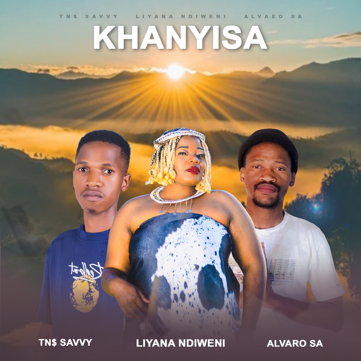 Khanyisa - EP by Liyana Ndiweni, TNS Savvy & Alvaro Sa album cover