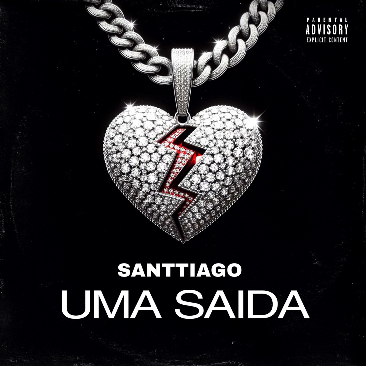 Uma Saída - Single by Santtiago, Kip no Beat & PDF RECORDS album cover