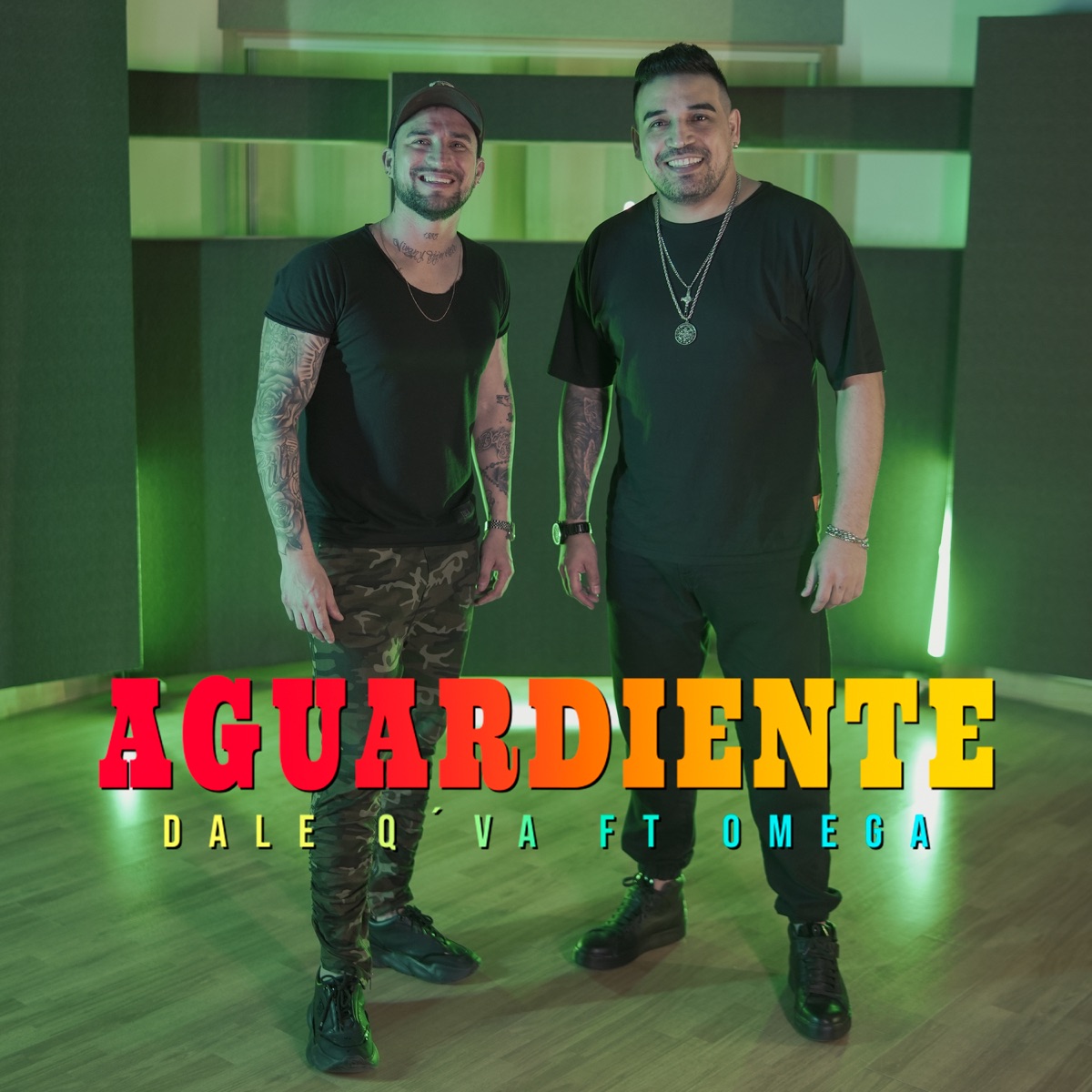 Aguardiente (feat. Omega) - Single by Dale Q' Va album cover