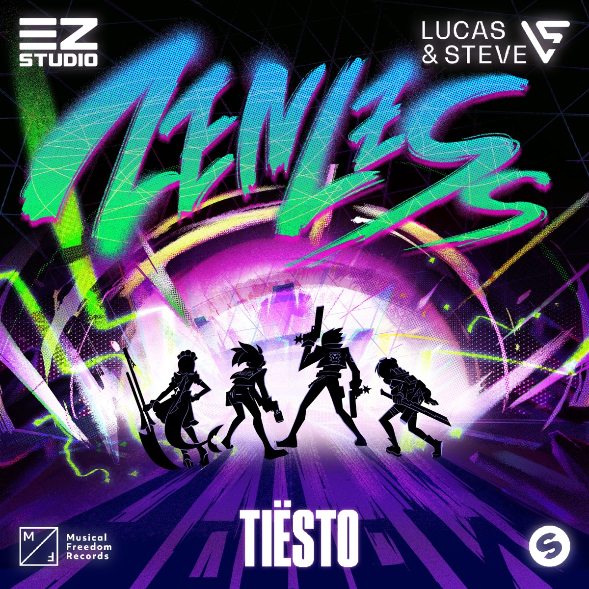 ZENLESS (Instrumental) - Single by Tiësto, Lucas & Steve & Sanz album cover