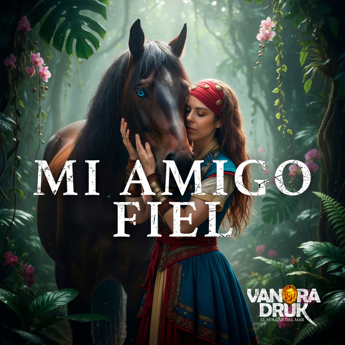 Mi amigo fiel (feat. Jorge Mejia, Ulises Aquino & Oscar levi) - Single by Vanora Druk, Alba Messa & Andres Sarachaga album cover