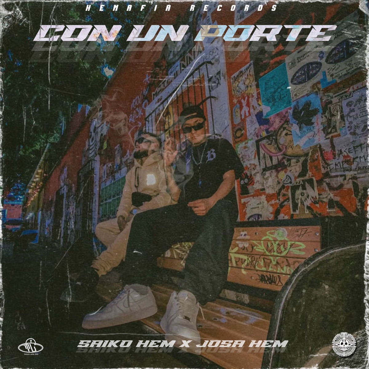 Con un Porte - Single by Saiko Hem & Josa Hem album cover