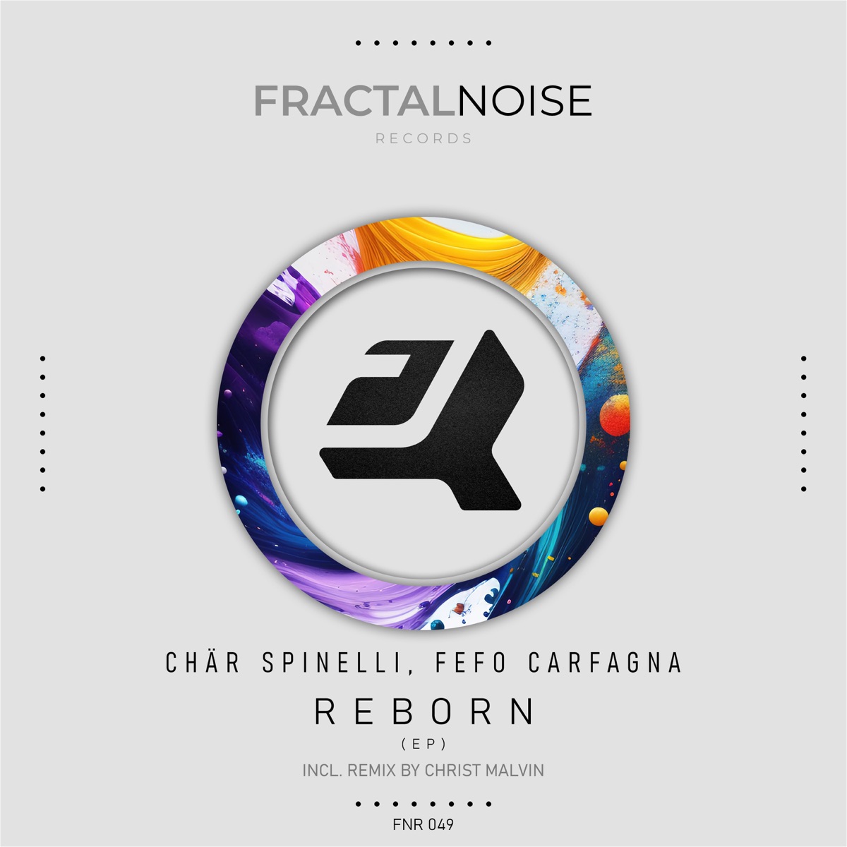 Reborn - Single by Chär Spinelli, fefo carfagna & Christ Malvin album cover