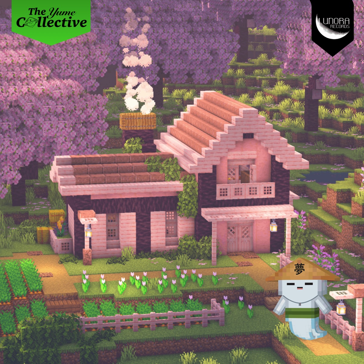 MInecraft Title Theme (Minecraft Lofi Cover) - Single by Ludwig del Pino, The Yume Collective & Lunora Records album cover