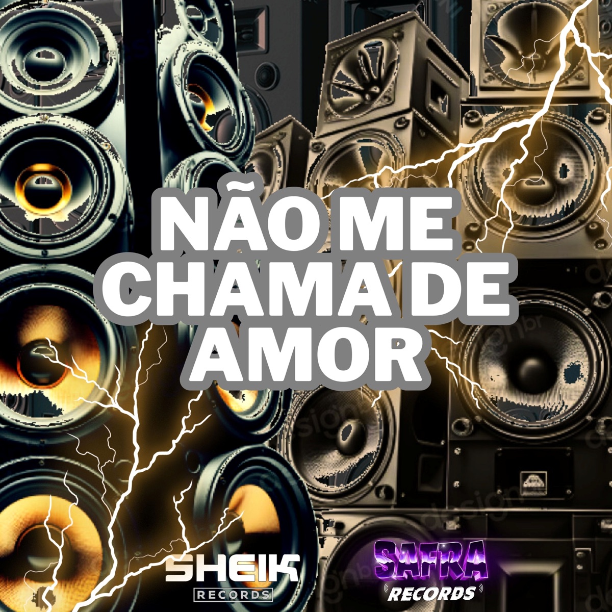 Não Me Chama de Amor - Single by Negueba Dos Beats, NGKS & MC Kauan zs album cover