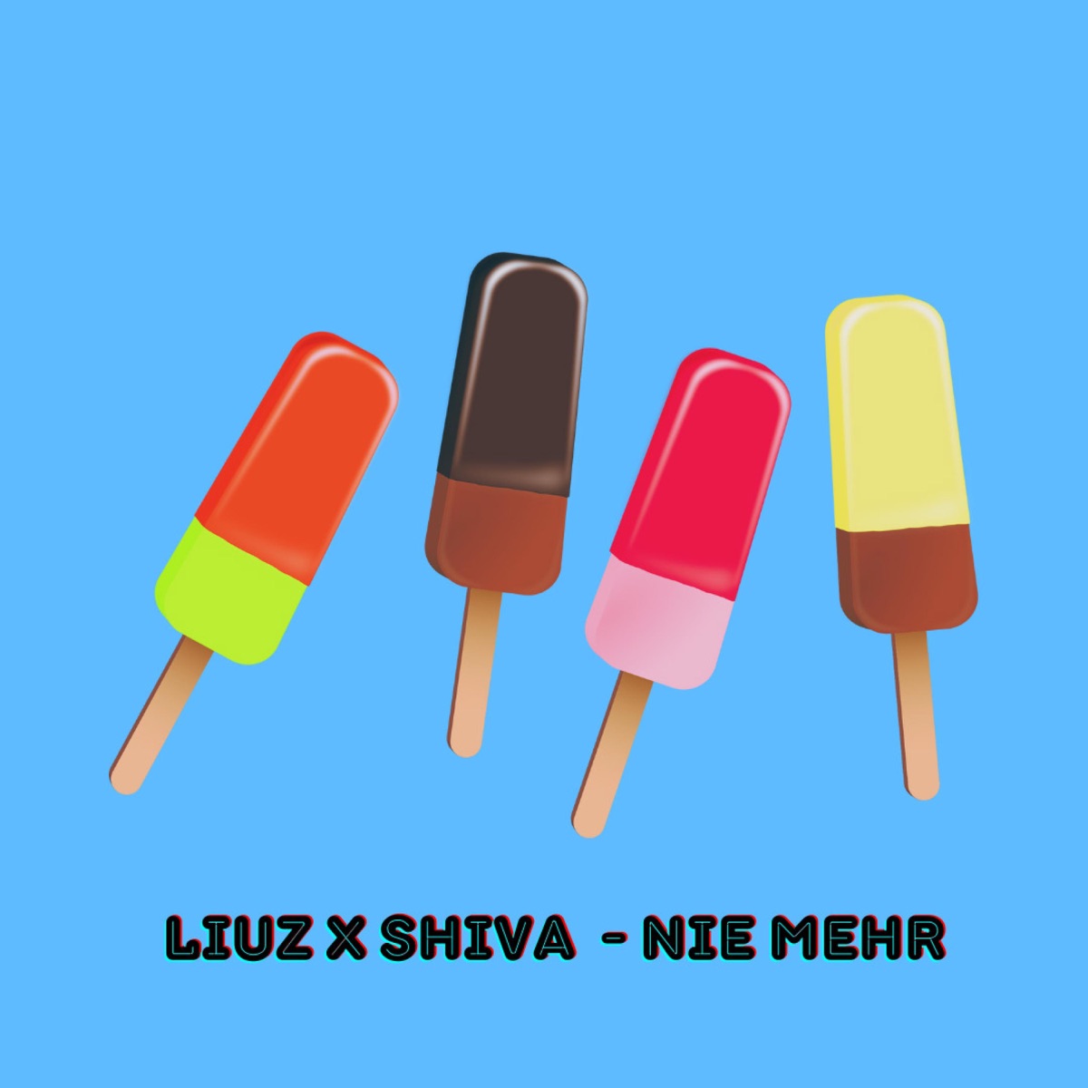 Nie mehr - Single by Shiva 030 & Liuz album cover