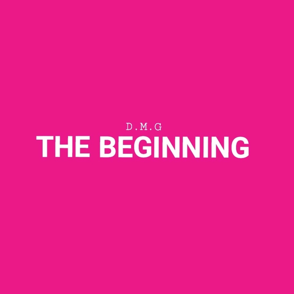 THE BEGINNING by DMG & Calvin Shaw album cover