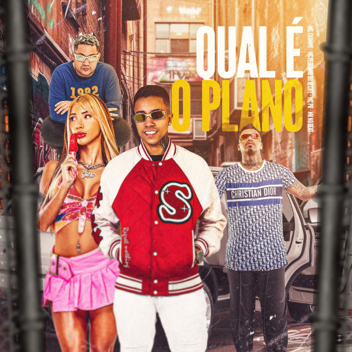 Qual É o Plano (feat. MC PR) - Single by Thammy, Pedrinho do Recife & MK no Beat album cover