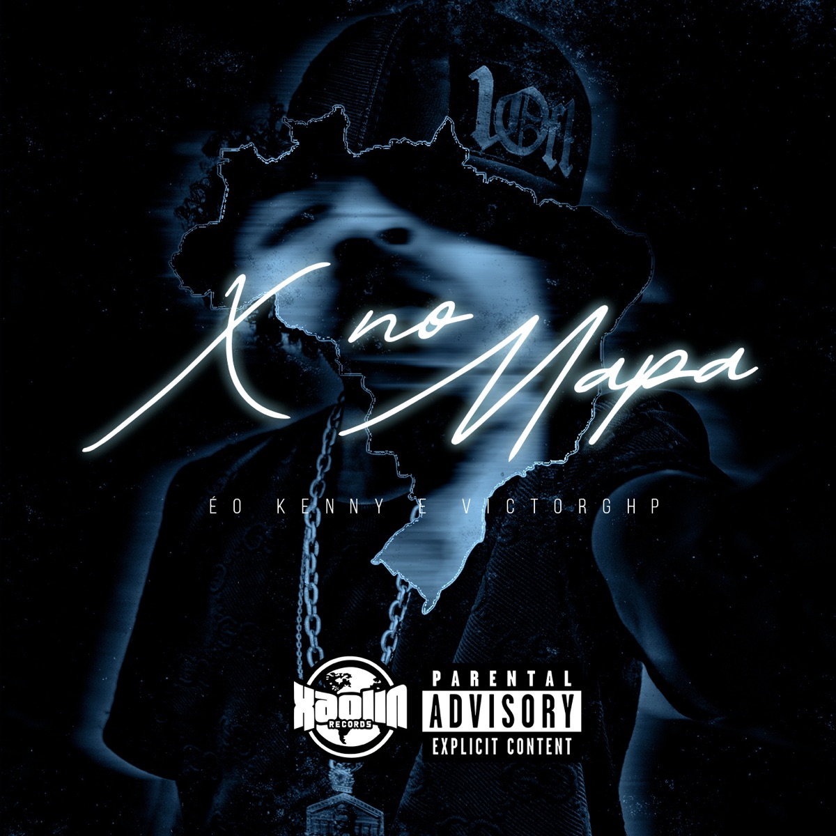 Faz o X no Mapa - Single by Éo Kenny, Victor Ghp & Xaolin Records album cover