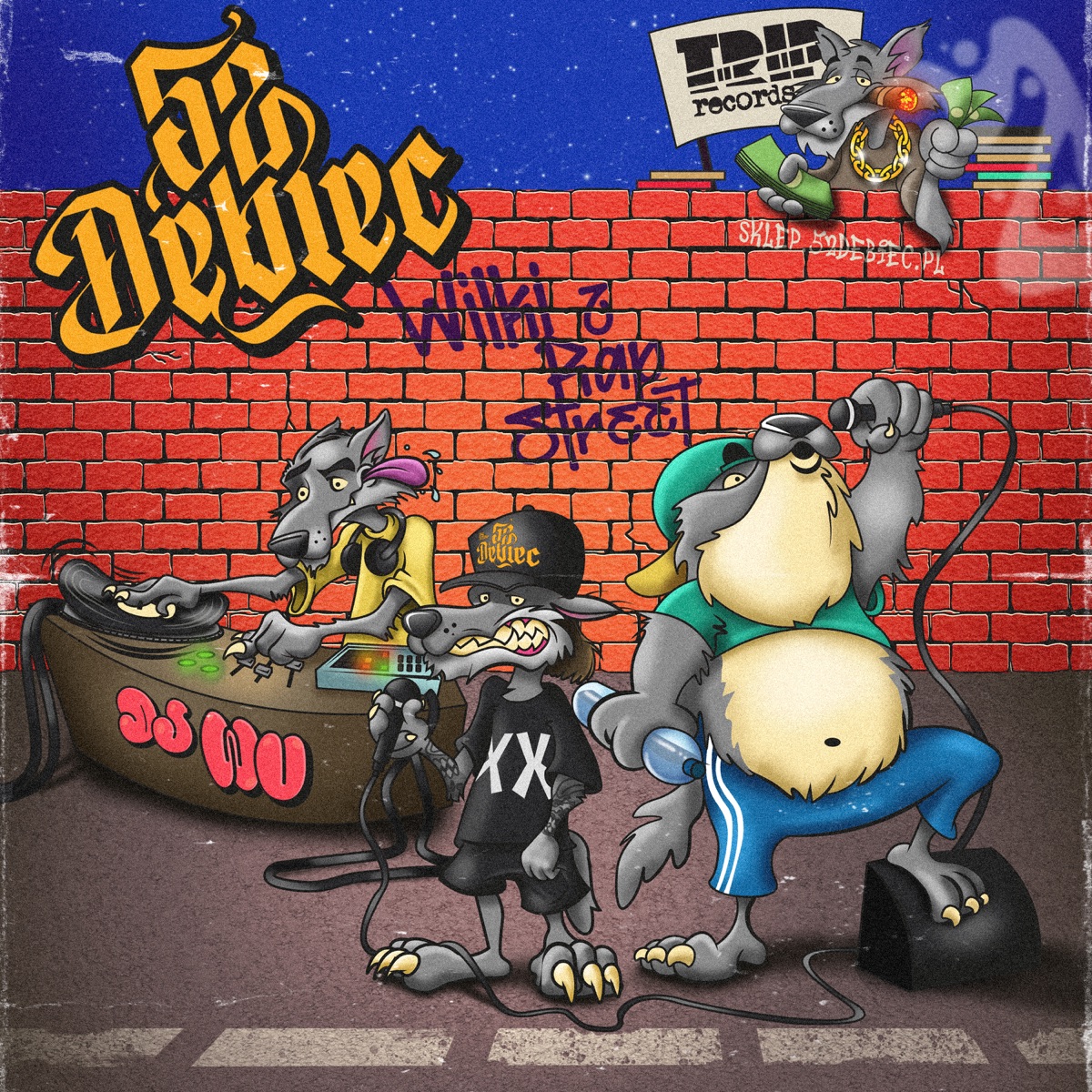 Wilki z Rapstreet by Pięć Dwa Dębiec, Hans Solo & Pięć Dwa album cover