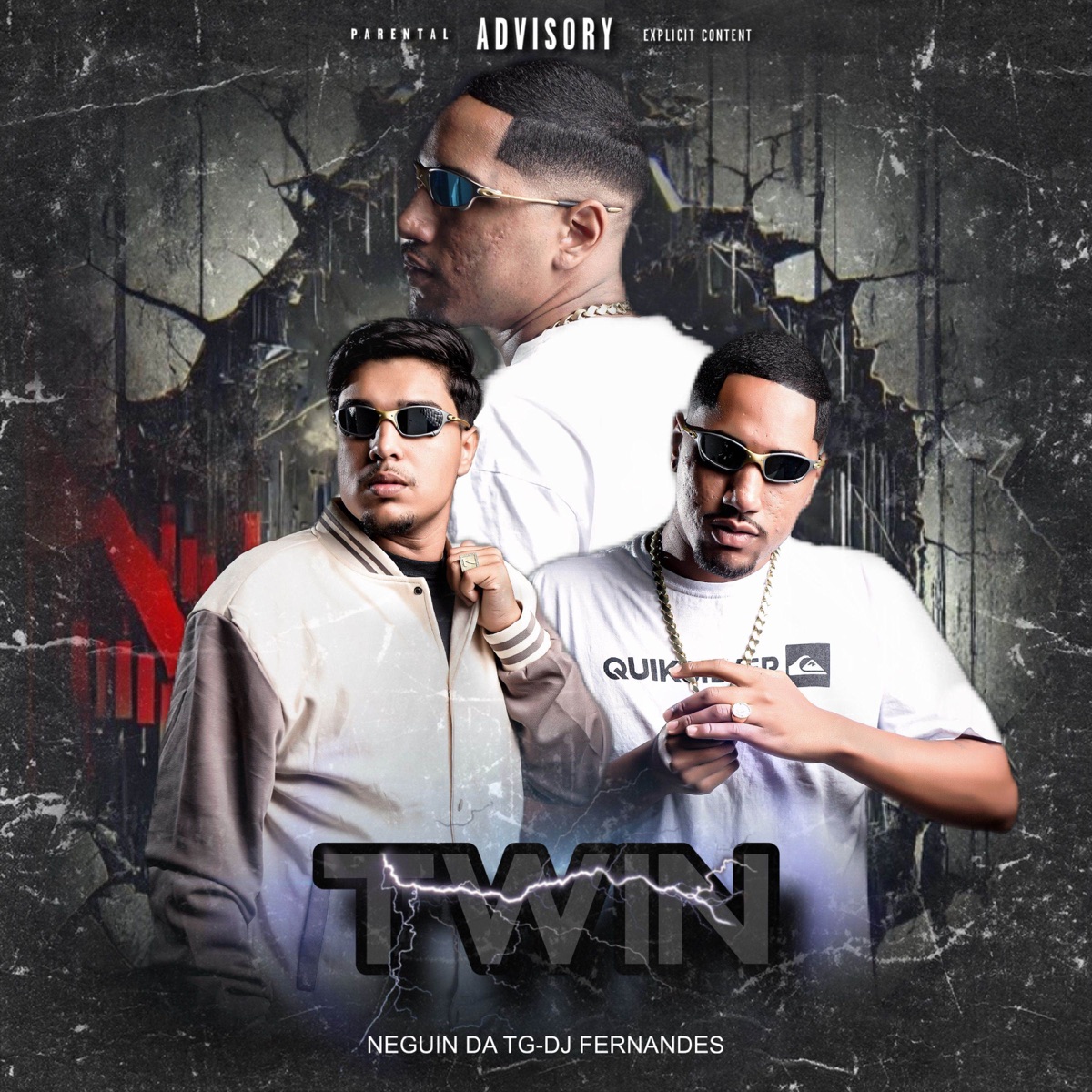 Twin - Single by Dj Fernandes & Neguin da TG album cover