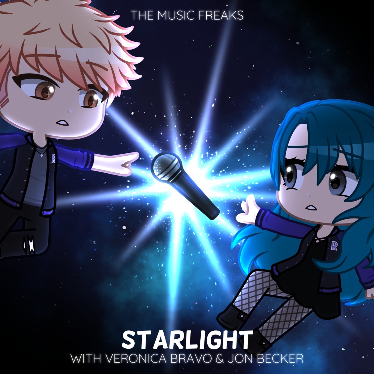 Starlight - Single by The Music Freaks, Jon Becker & Veronica Bravo album cover