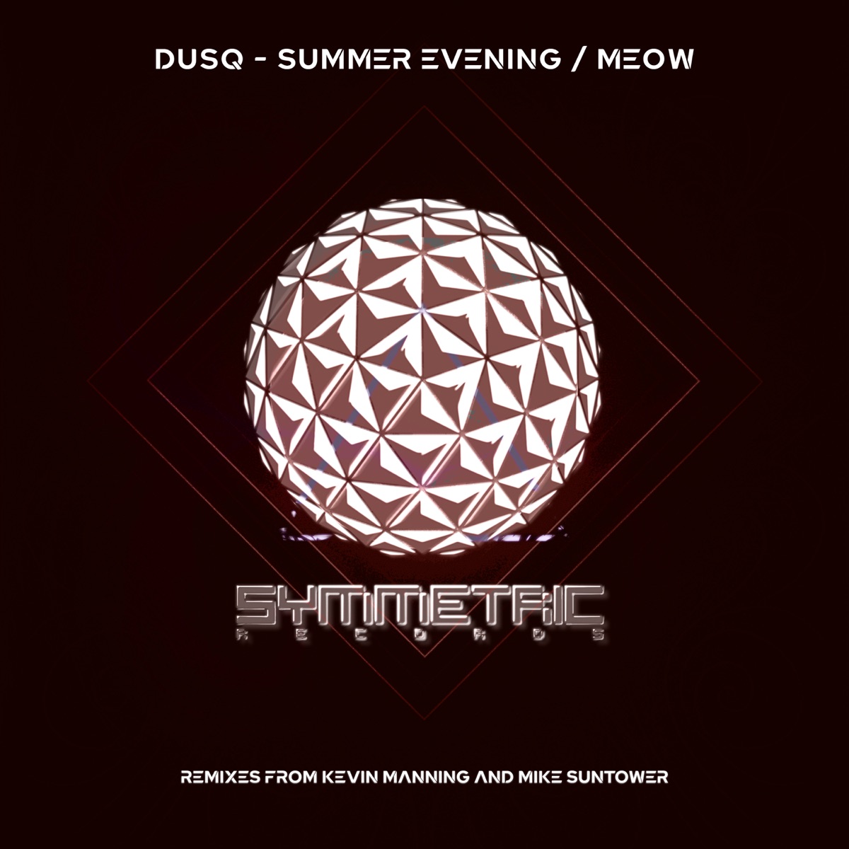 Summer Evening / Meow - EP by DUSQ, Mike Suntower & Kevin Manning album cover
