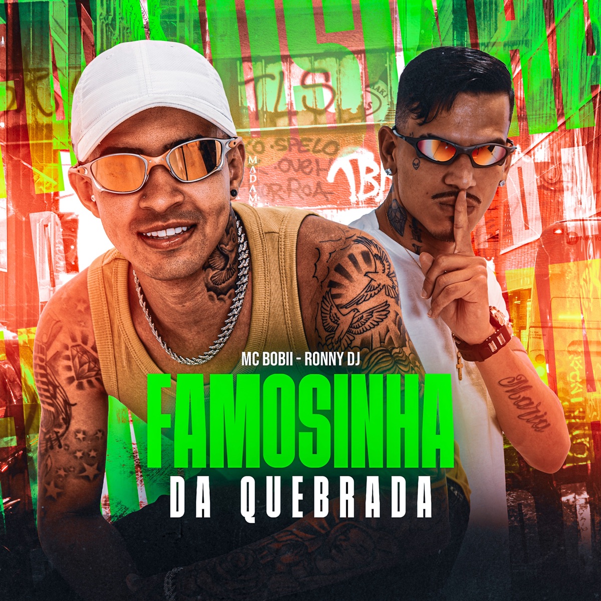 Famosinha da Quebrada - Single by RONNY DJ & Mc Bobii album cover
