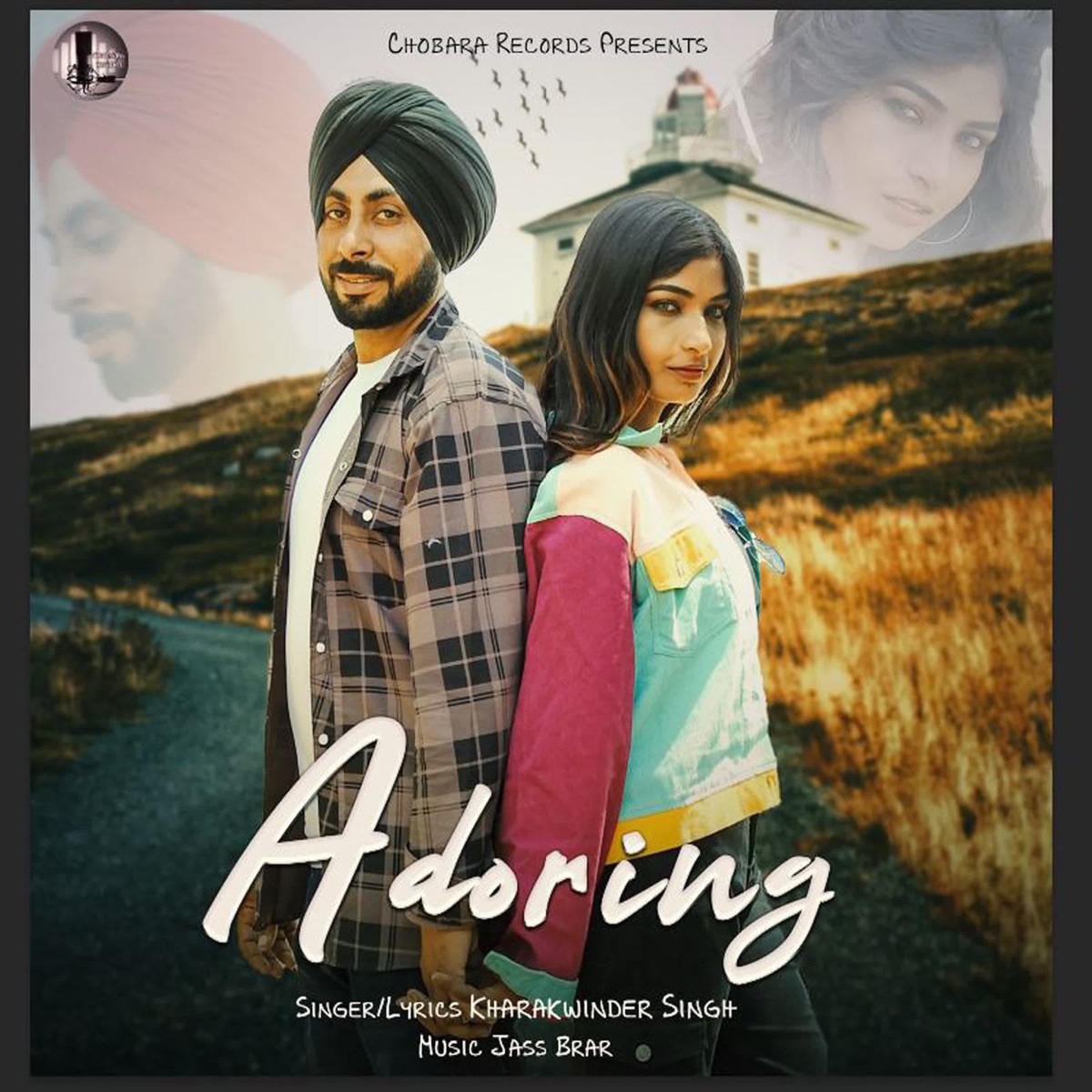 Adoring (feat. Jass Brar) - Single by KHARAKWINDER SINGH album cover