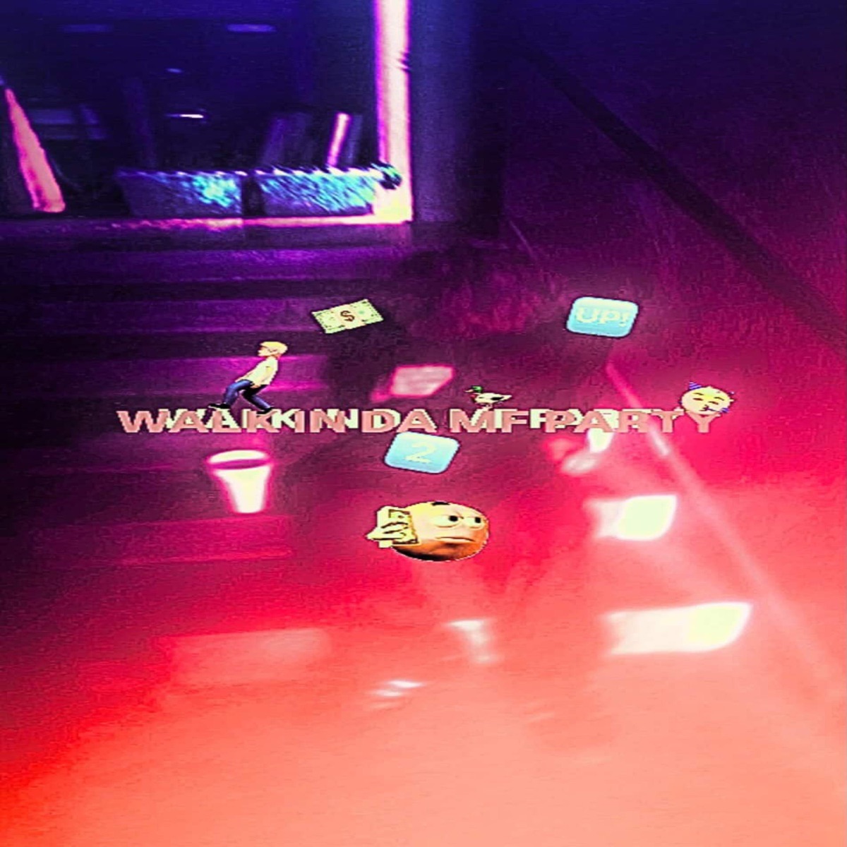 WALK IN DA MF PARTY (feat. 2siaan, aeroguap & itzmakari) - Single by Asterisk album cover