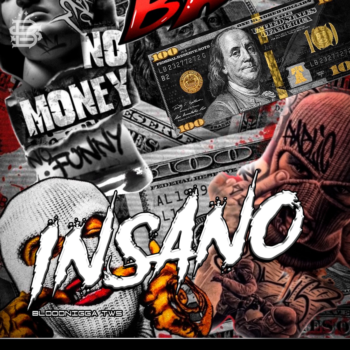 Insano - Single by Bloodnigga twz album cover