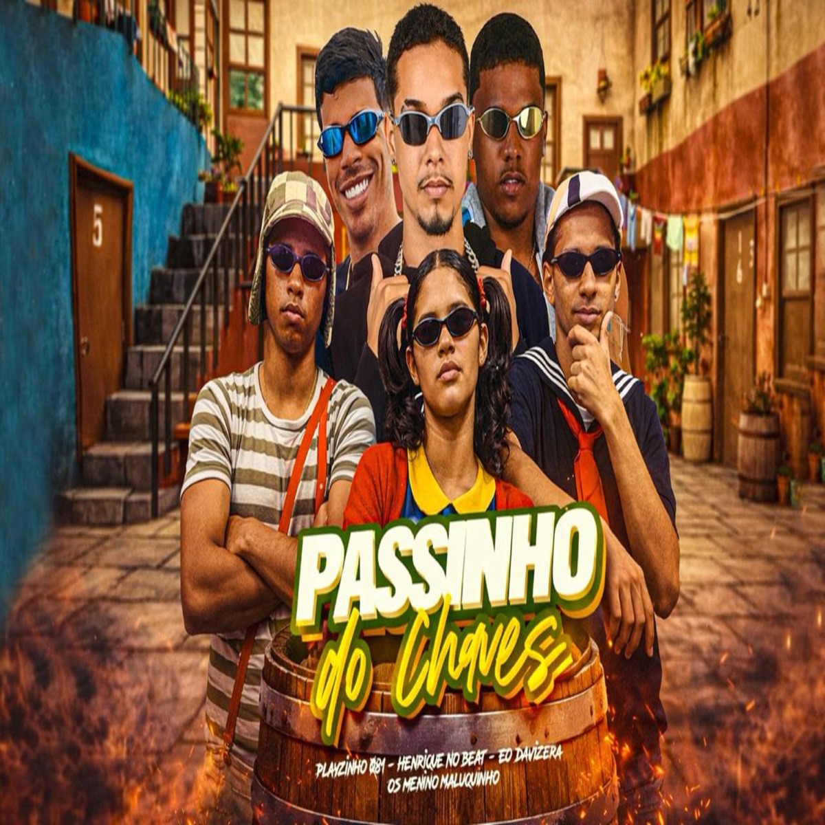 Passinho Do Chaves - Single by Playzinho 081, Henrique no Beat, Eo Davizera & Os Meninos Maluquinhos album cover