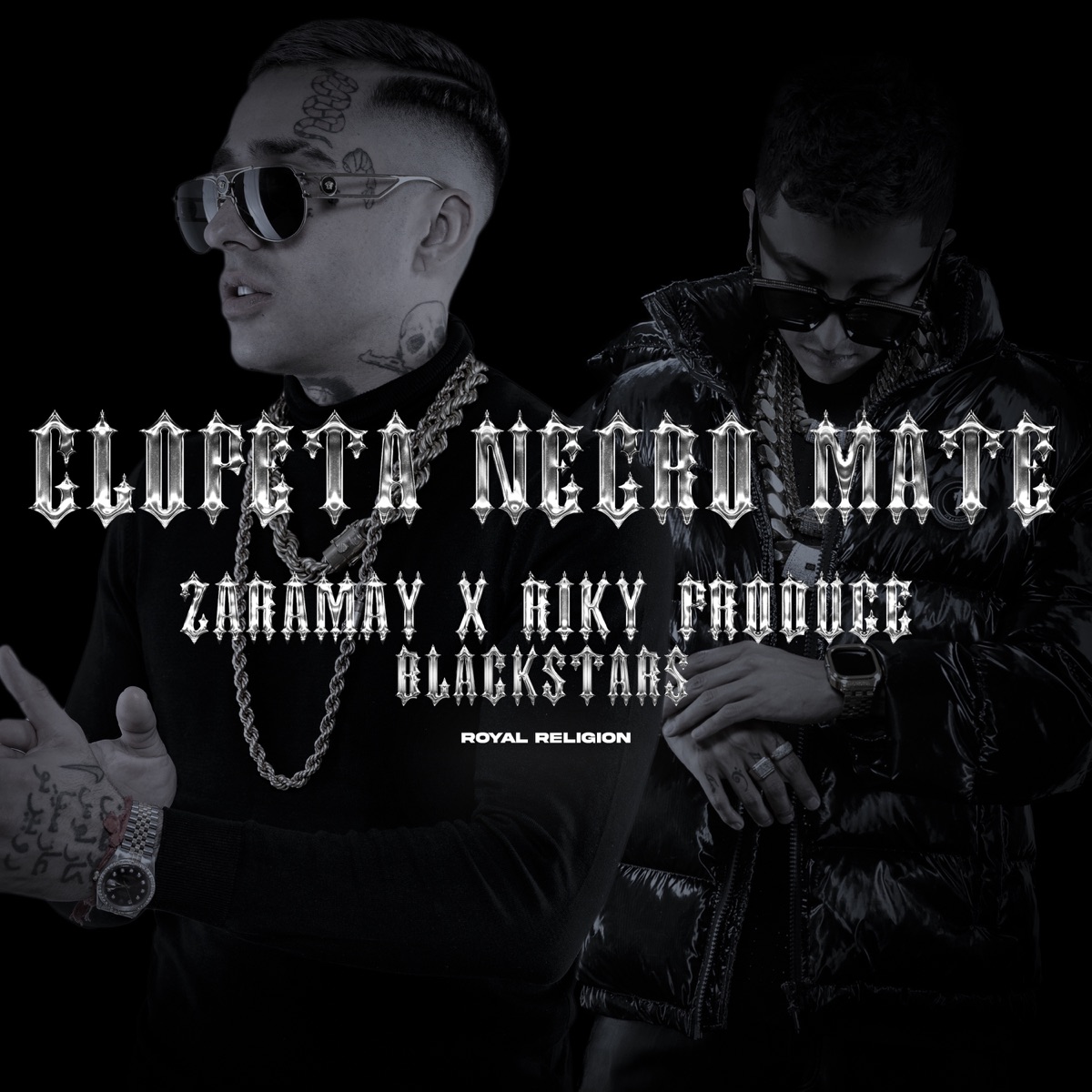 Glopeta Negro Mate - Single by Riky Produce & Zaramay album cover
