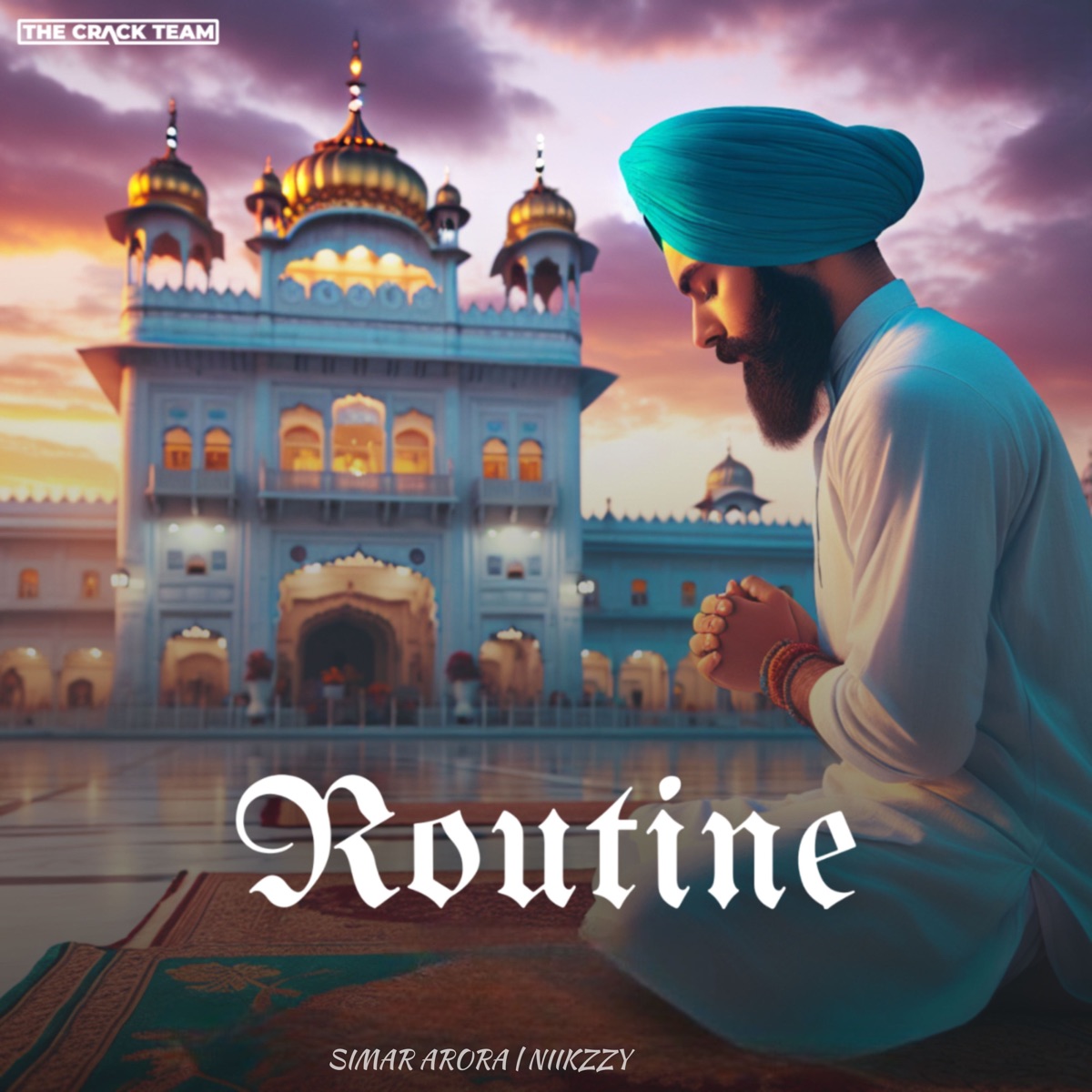 Routine - Single by Niikzzy & Simar Arora album cover