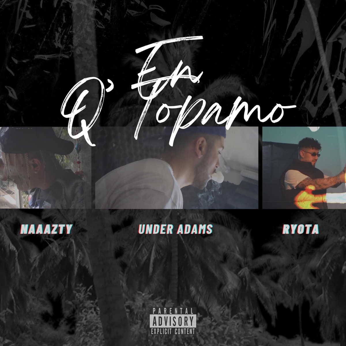 EN Q TOPAMO (feat. Naaazty) - Single by New Retro, Under Adams & Negro Ryota album cover