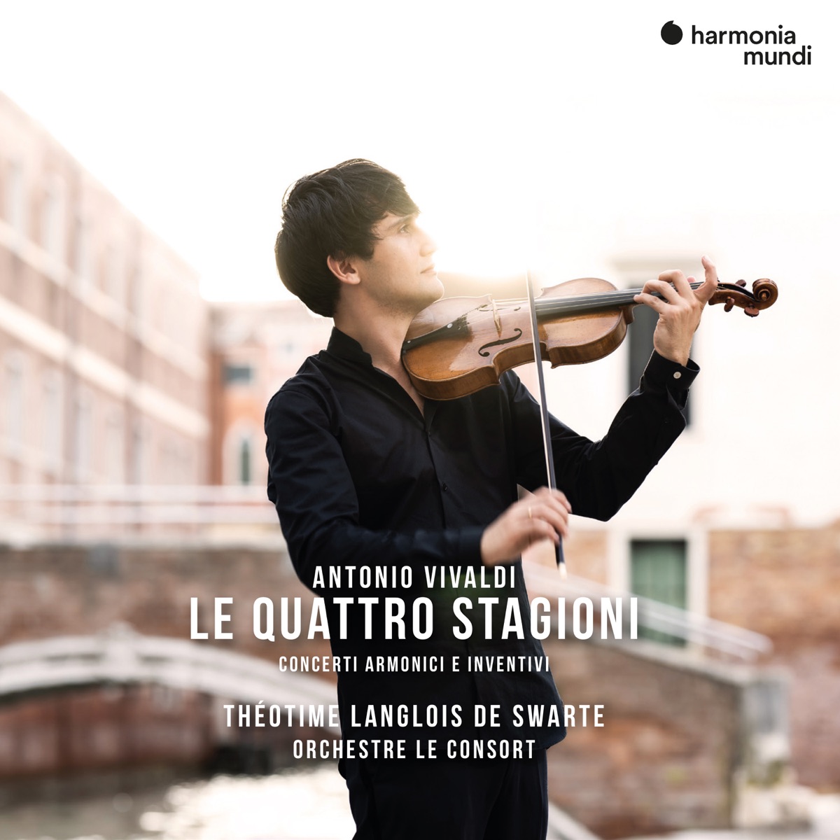 Vivaldi: Le quattro stagioni (The Four Seasons) by Théotime Langlois de Swarte & Le Consort album cover