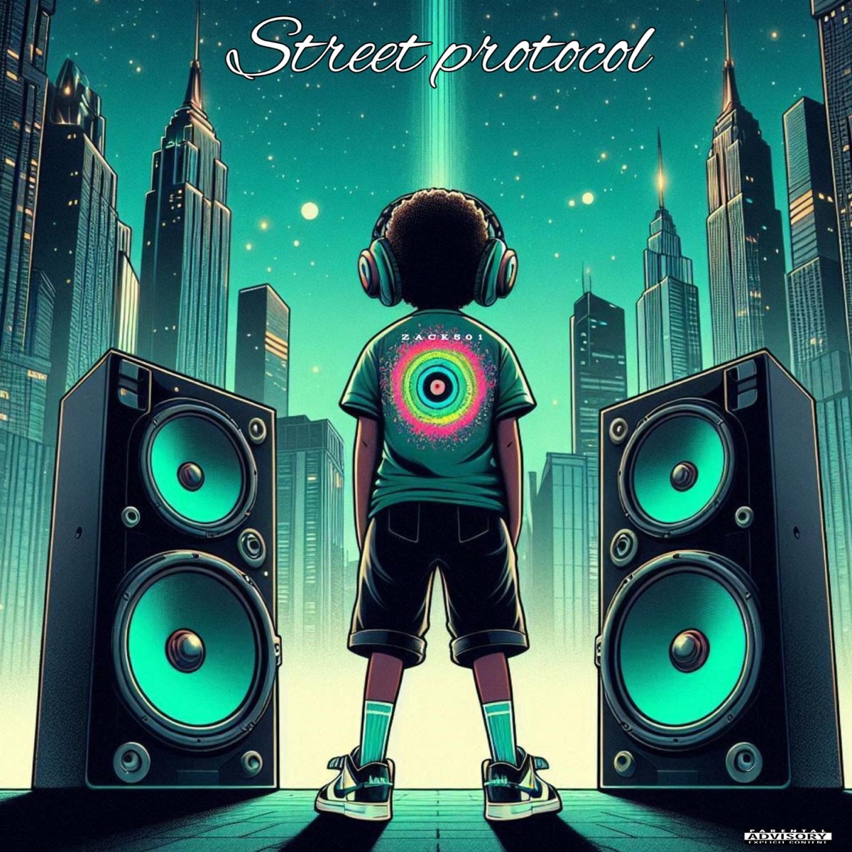 Street Protocol (feat. Scooby_Rsa & Mbuzi.) - Single by Zack501 album cover