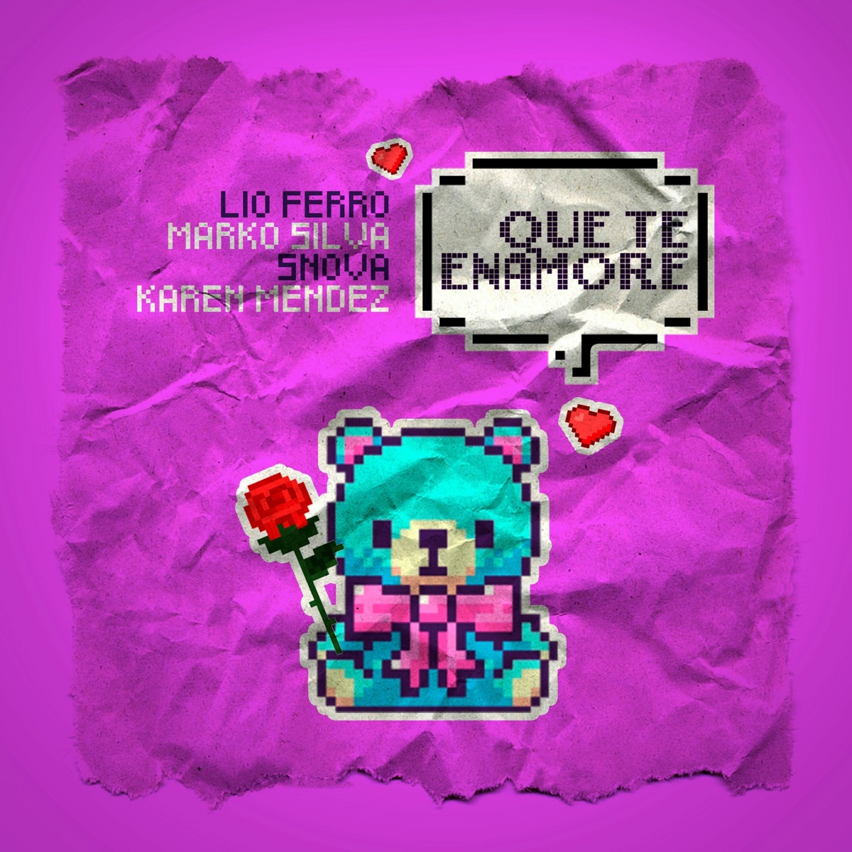 Que te Enamoré (feat. Karen Méndez) - Single by Marko Silva, Snova & Lionel Ferro album cover