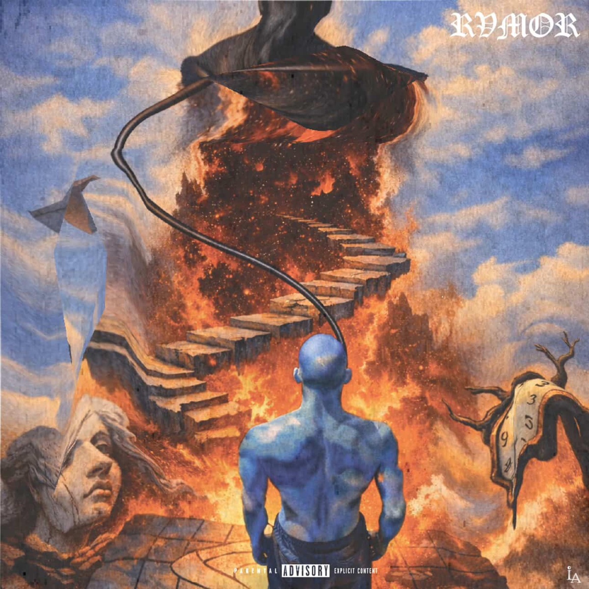 Conflictions of a damned Soul by Rvmor album cover