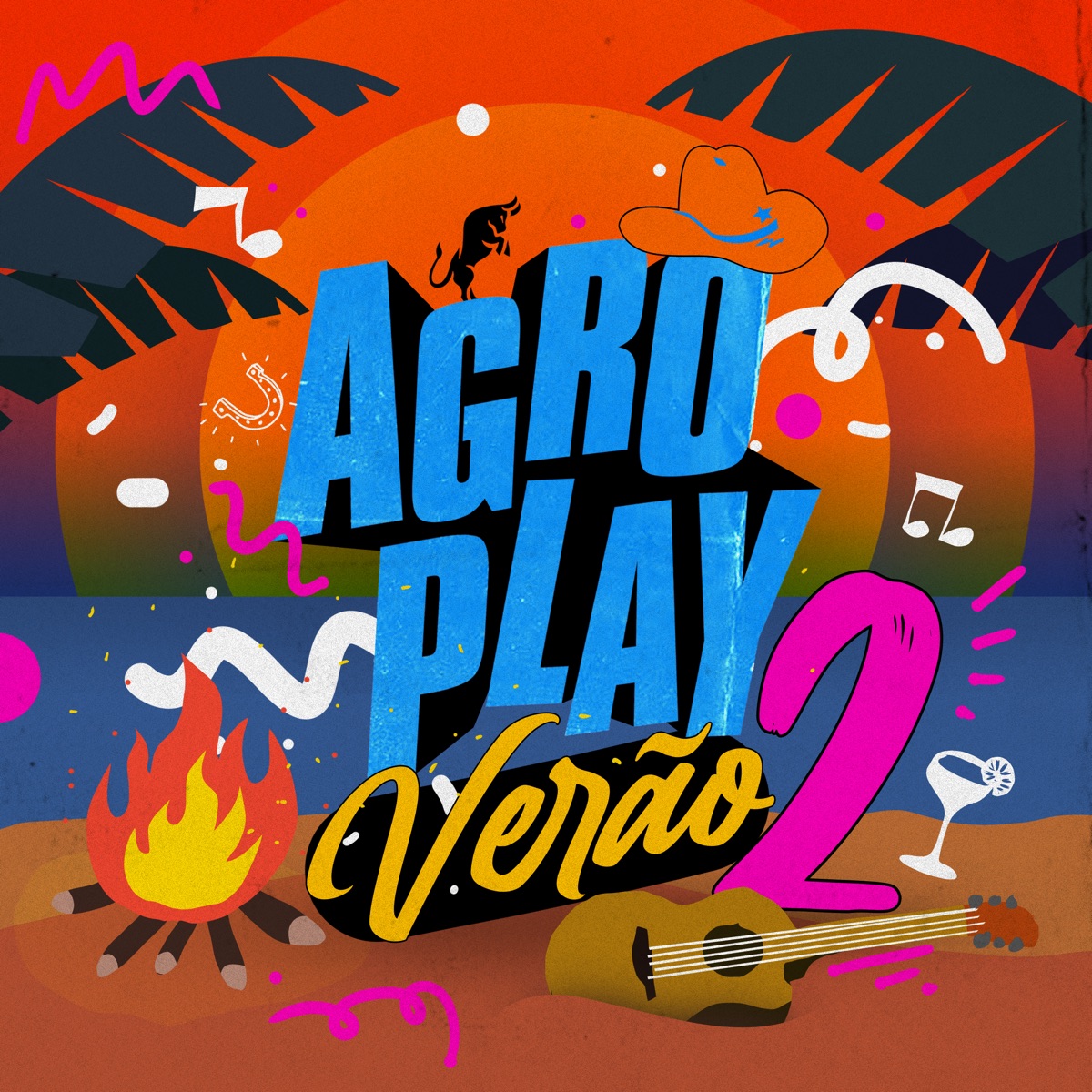 Agroplay Verão Vol.2 (feat. Luan Pereira) - EP by Léo & Raphael, Francisco & Ana Castela album cover