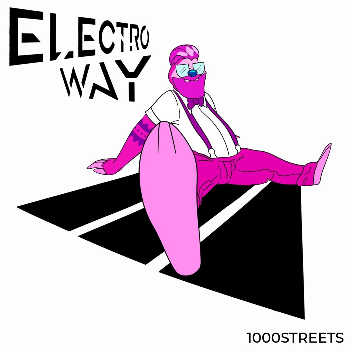 Electro way (feat. Angelica Zacchigna) by 1000streets album cover