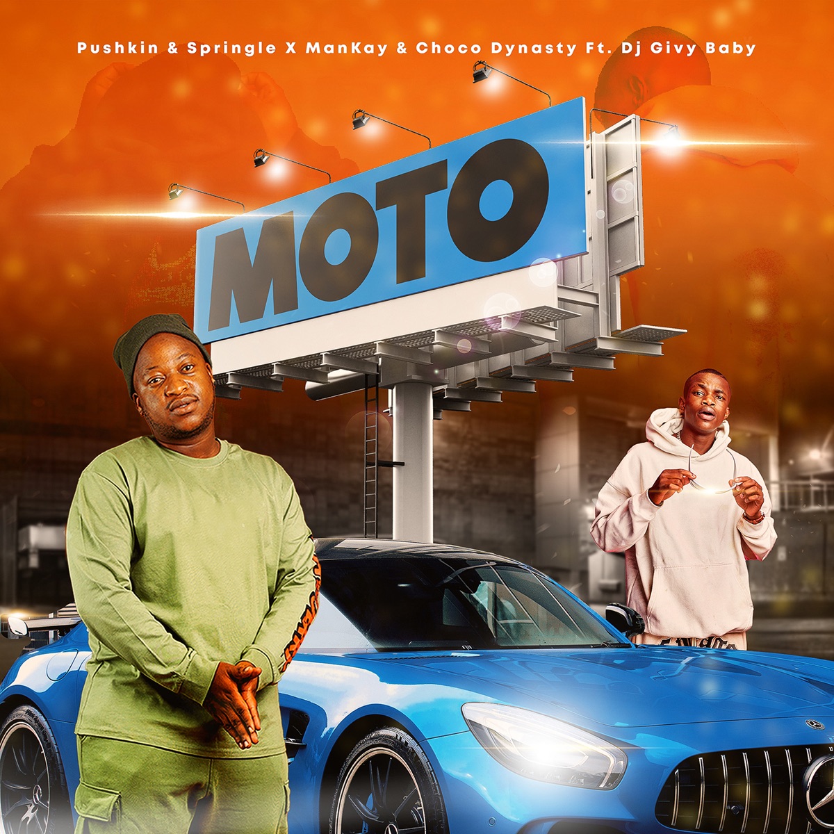 Moto (feat. DJ Givy Baby & Mankay & Choco Dynasty) - Single by Pushkin RSA & Springle album cover