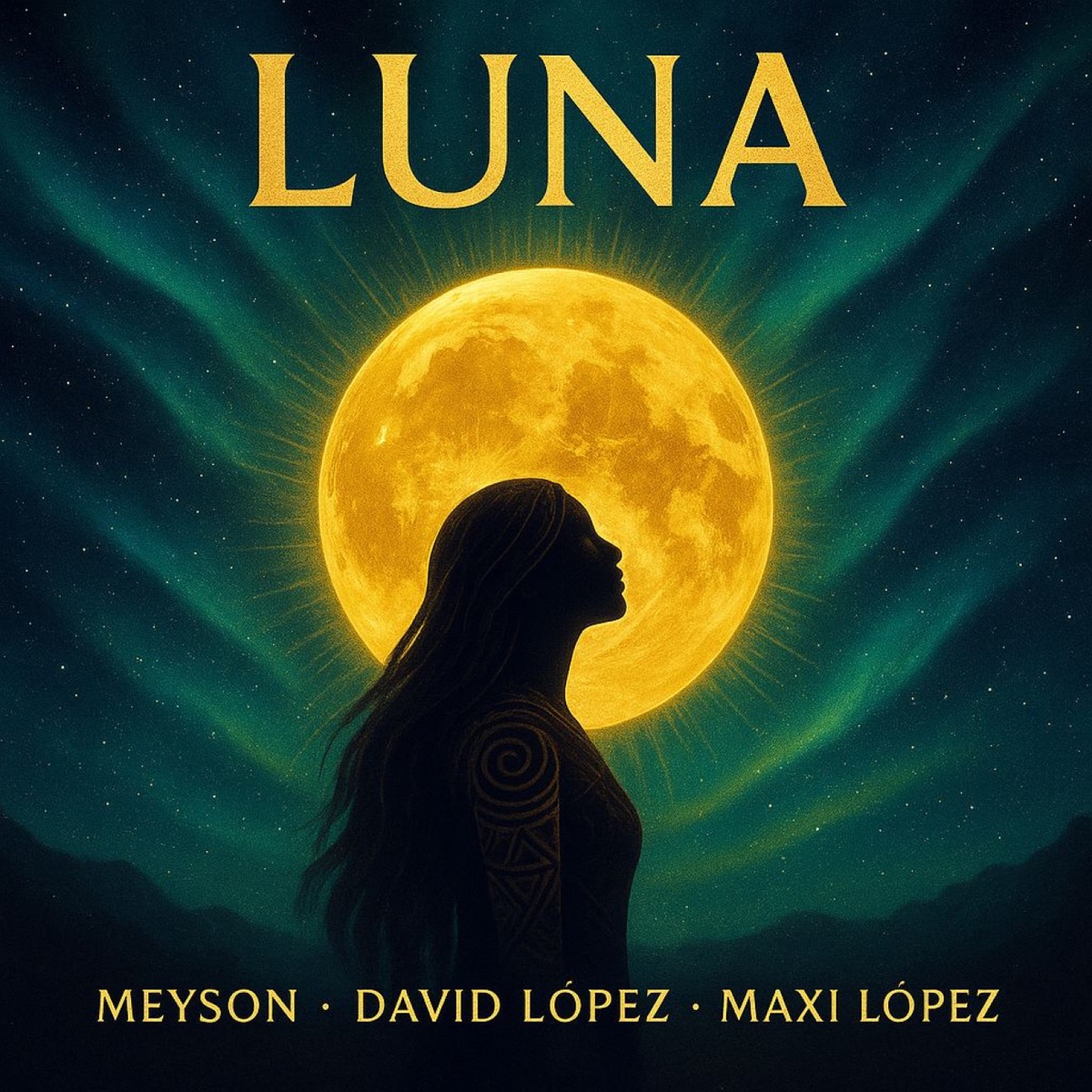 Luna - Single by Meyson, David Lopez & Maxi Lopez album cover