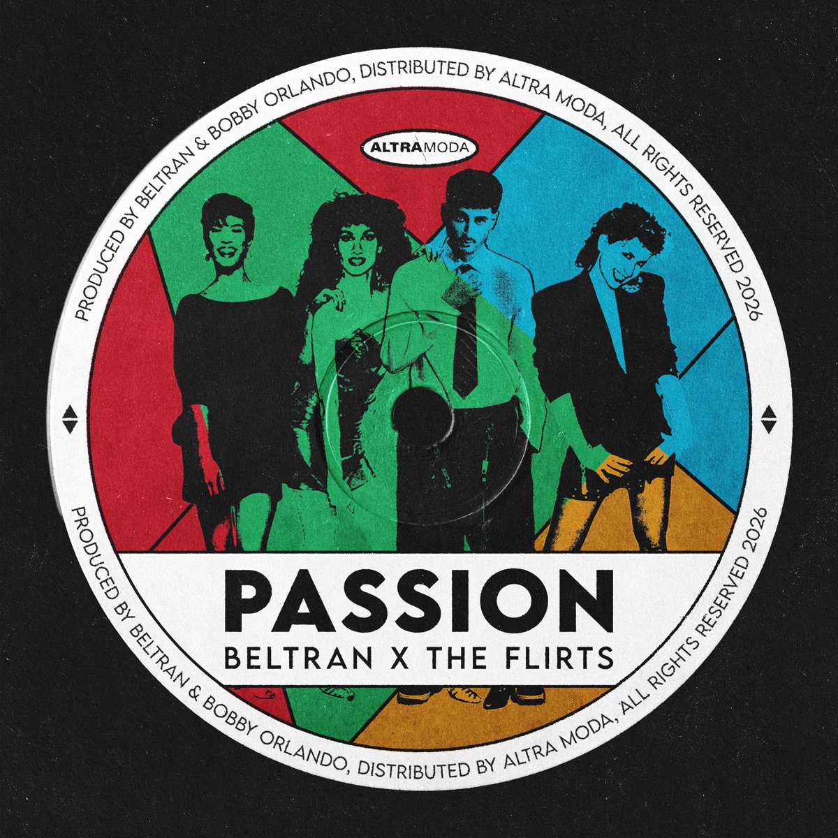 Passion (R U Satisfied) - Single by Beltran & The Flirts album cover