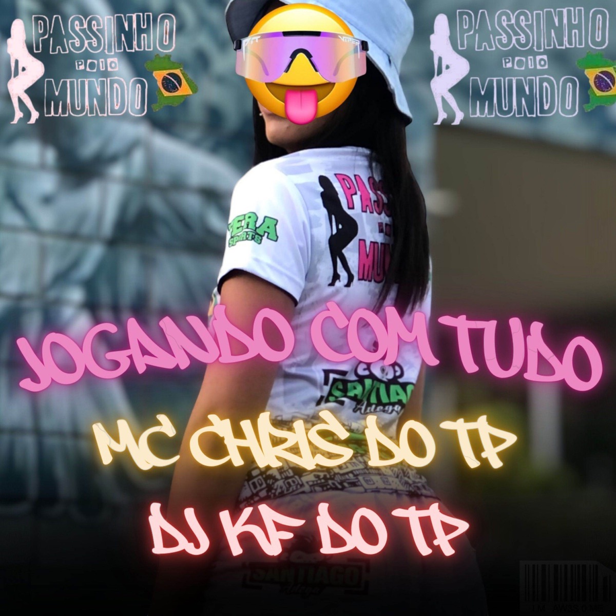 JOGANDO COM TUDO - Single by MC CHRIS DO TP & DJ KF DO TP album cover