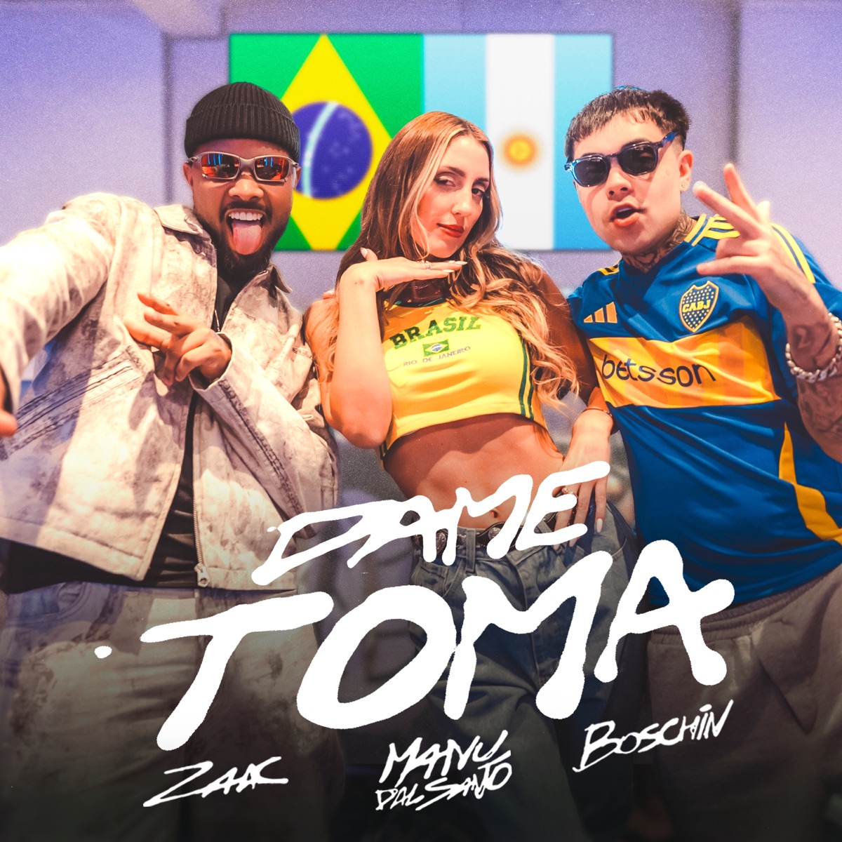 Dame Toma - Single by CLUB29, Manu Dal Santo, Zaac & Boschin album cover