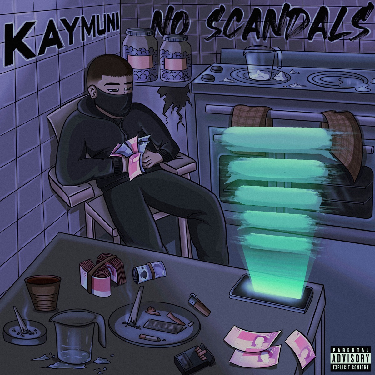 No Scandals - Single by KayMuni album cover