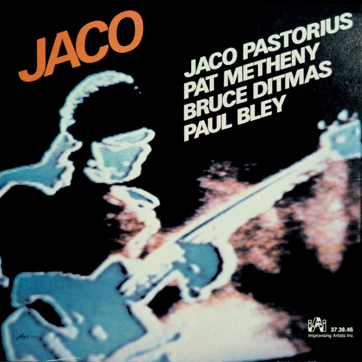 Jaco by Jaco Pastorius, Pat Metheny, Bruce Ditmas & Paul Bley album cover