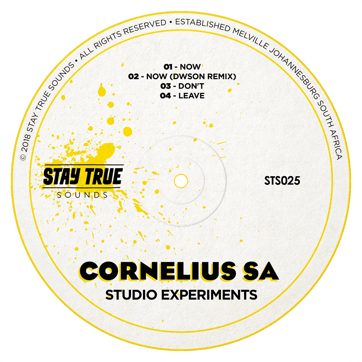Studio Experiments - EP by Cornelius SA album cover