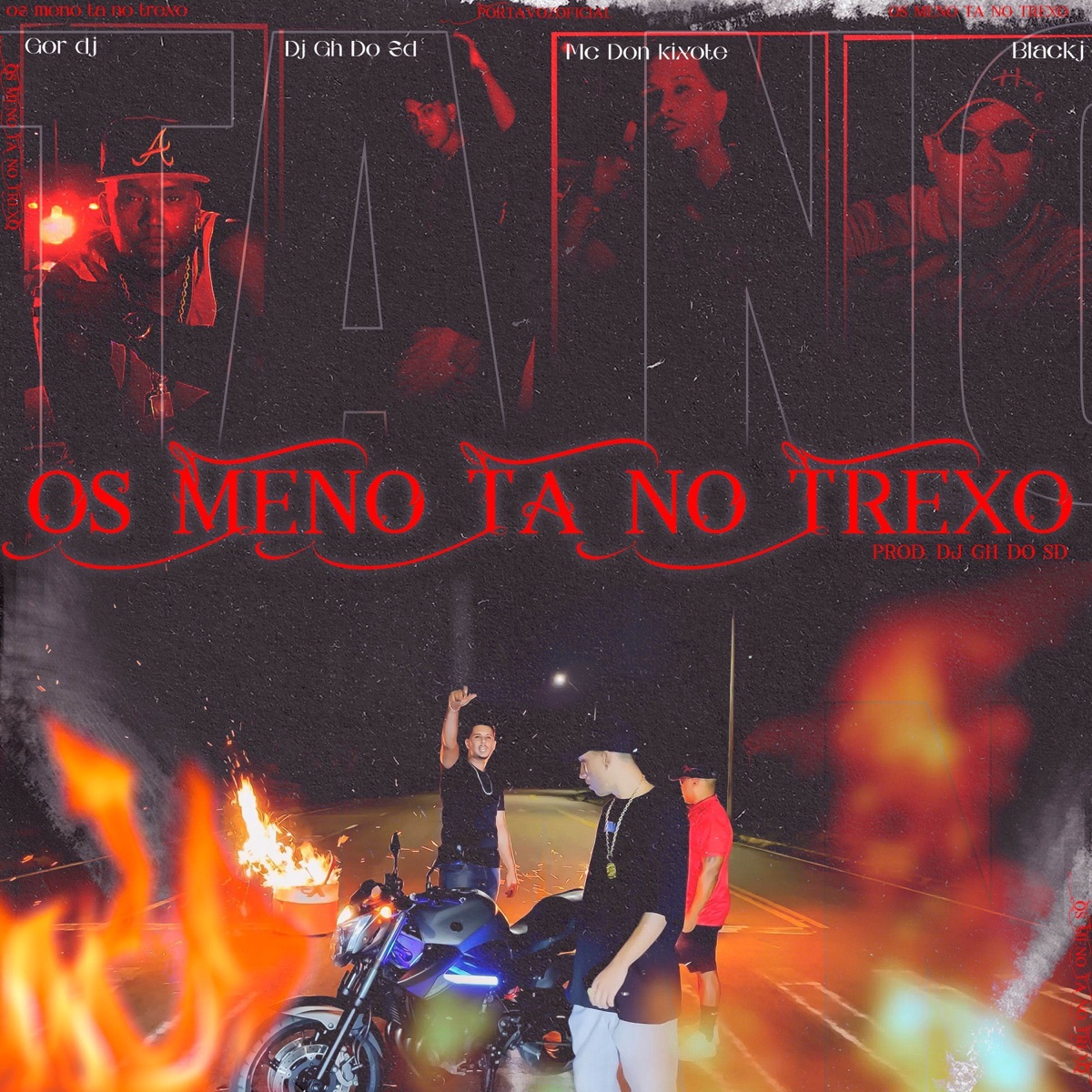 Os Meno ta no Trexo - Single by DJ Gh Do Sd, MC Don Kixote, Gor Dj & Blackj album cover