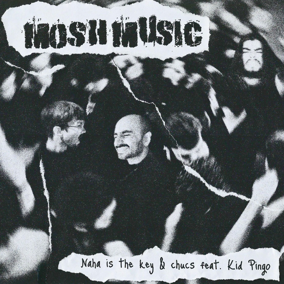 MOSH MUSIC - Single by Naha Is the Key, Chucs & Kid Pingo album cover