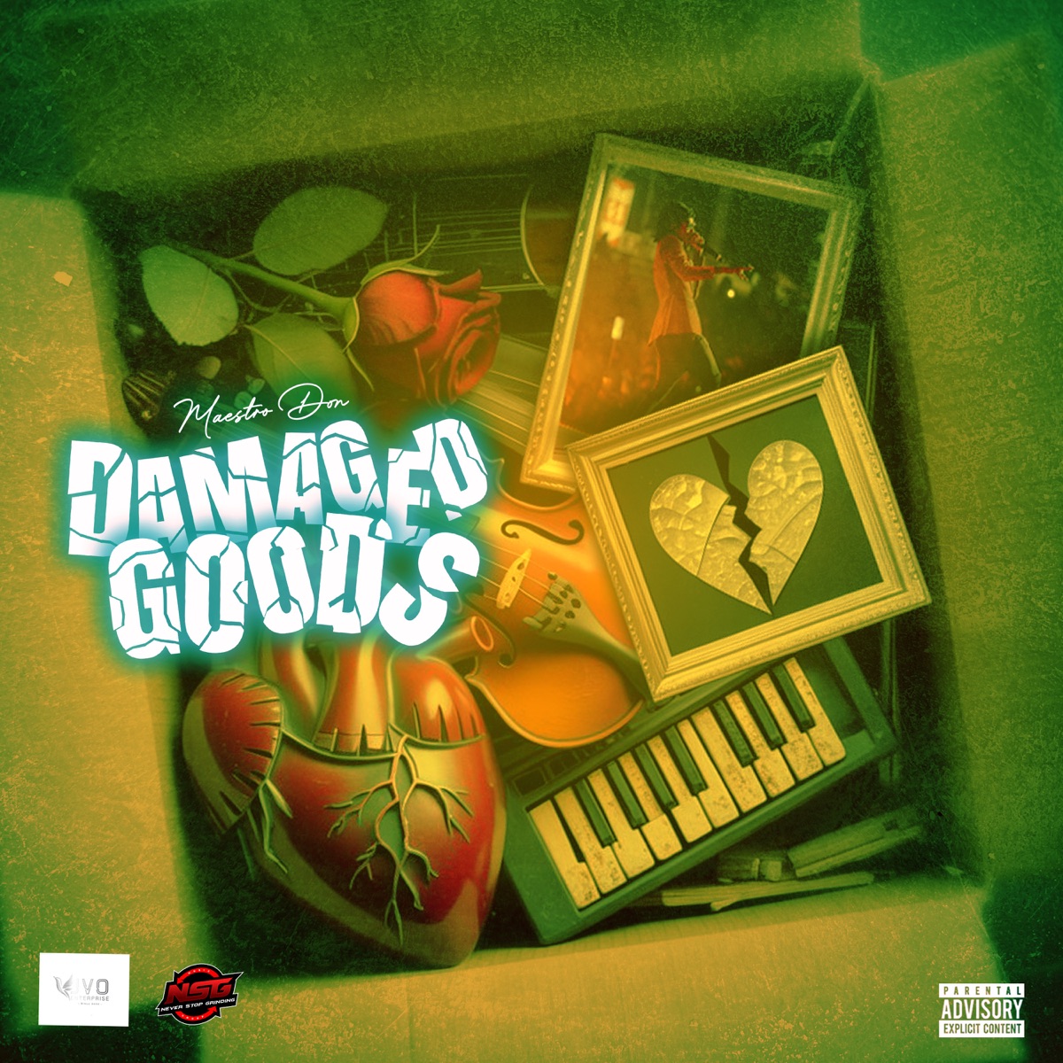 Damaged Goods by Maestro Don album cover
