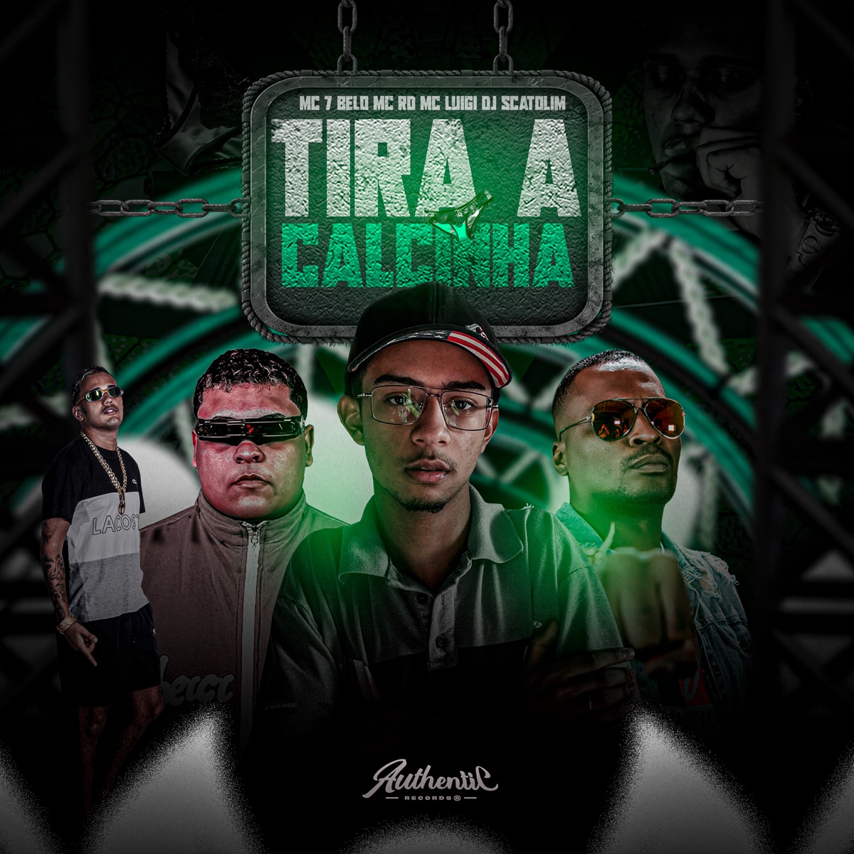 Tira a Calcinha (feat. Mc Rd, Mc 7Belo & Mc Luigi) - Single by dj Scatolim album cover