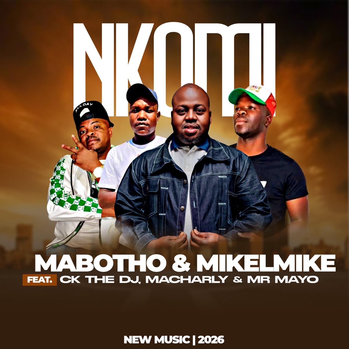 Nkomi (feat. Mikelmike, Ck the dj, Macharly & Mr Mayo) - Single by Mabotho s album cover