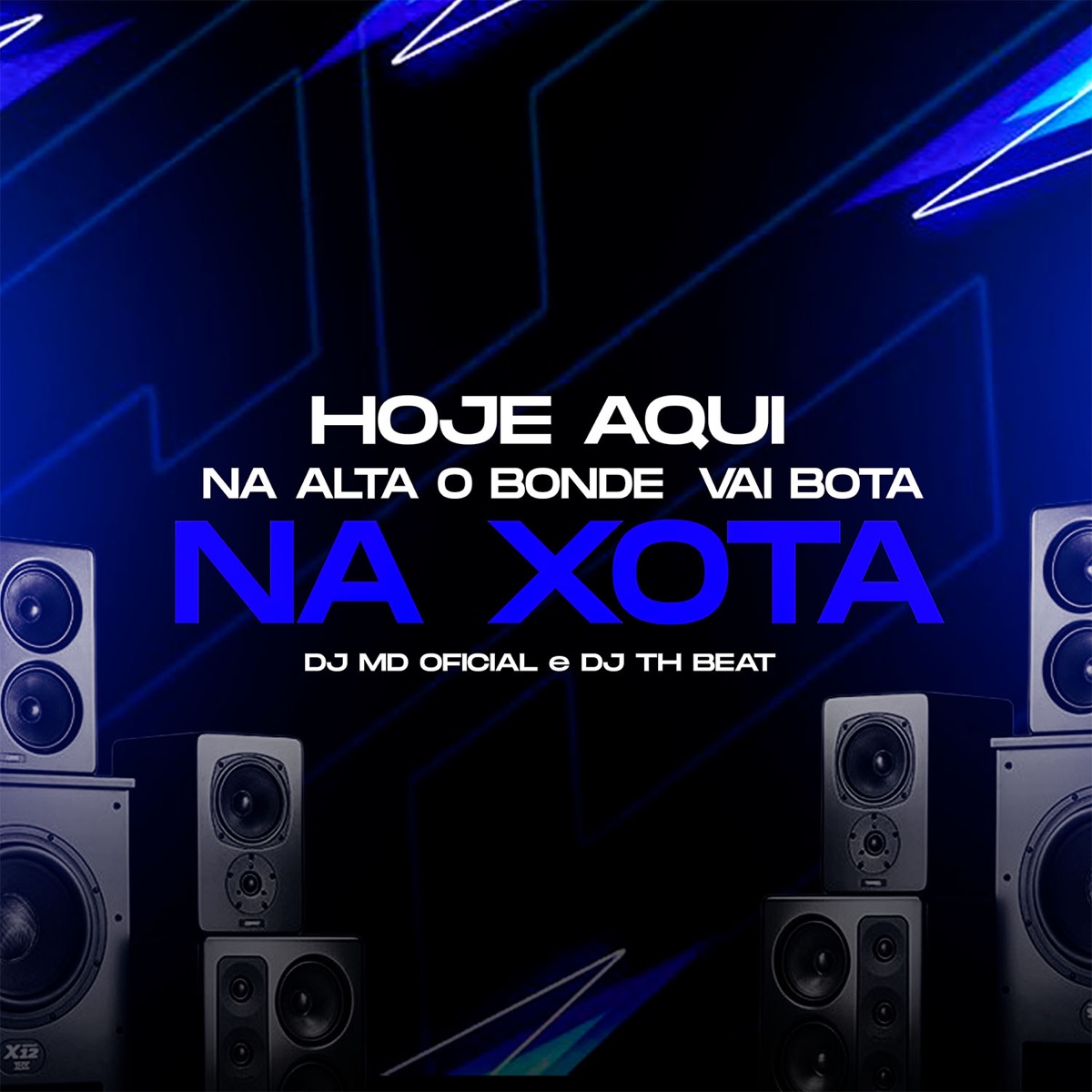 HOJE AQUI NA ALTA O BONDE VAI BOTAR NA XOTA - Single by DJ MD OFICIAL & DJ TH Beat album cover